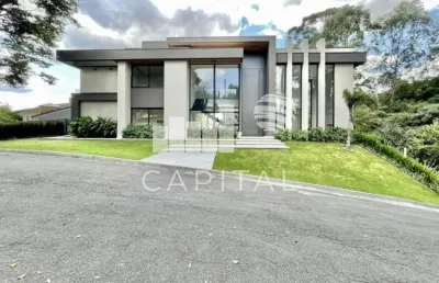 Casa de alto padrão a venda em condomínio fechado na granja viana - residencial são paulo i i.