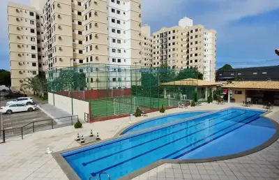 Apartamento perto de aeroporto, salvador norte shopping e polo de camaçari condomínio com total infra estrutura de lazer.