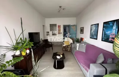 Apartamento com 2 quartos à venda no José Menino, Santos 