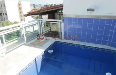 Cobertura com 3 quartos à venda na rua venceslau, méier, rio de janeiro, 163 m2 por r$ 870.000