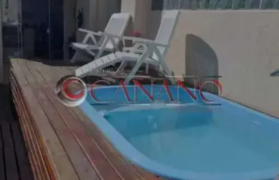 Cobertura com 3 quartos à venda na rua vinte e quatro de maio, engenho novo, rio de janeiro, 120 m2 por r$ 420.000