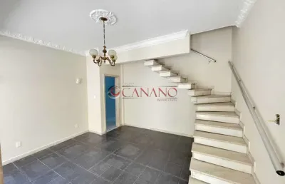 Casa em condomínio fechado com 3 quartos à venda na rua heráclito graça, méier, rio de janeiro, 110 m2 por r$ 350.000
