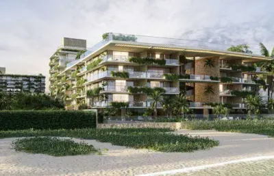 Ref: la094 - lançamento, ponta de ref: la094 - apartamento à venda, ponta de campina, 3 quartos, beira marcampina, 2 e 3 quartos (pé na areia)