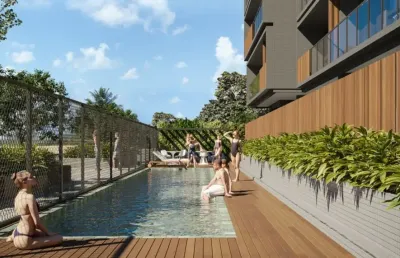 Ref: la056 - lançamento beira mar, apartamento em intermares, 1, 2 e 3 quartos