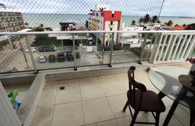 Ref: ap015 - apartamento à venda, joão pessoa, jardim oceania, 2 quartos, vista para mar