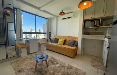 Ref: ap061 - apartamento à venda, joão pessoa, bessa, 1 quarto