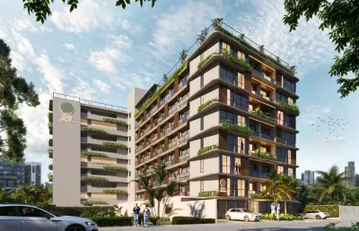 Ref: la060 - lançamento, flat à venda, joão pessoa, jardim oceania, 1 e 2 quartos