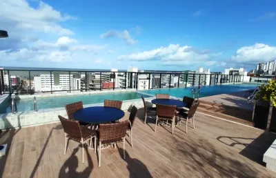 Ref: ap051 - flat à venda, joão pessoa, tambaú, 2 quartos, mobiliado