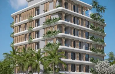 Ref: la108 - lançamento, flat à venda, joão pessoa, manaira, 1 quarto