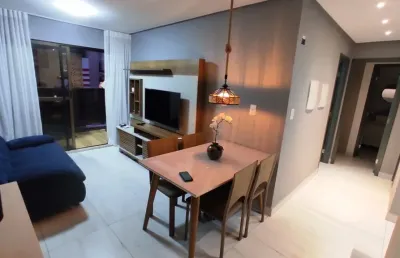 Ref: ap072 - apartamento á venda, joão pessoa, cabo branco, 2 quartos, mobiliado