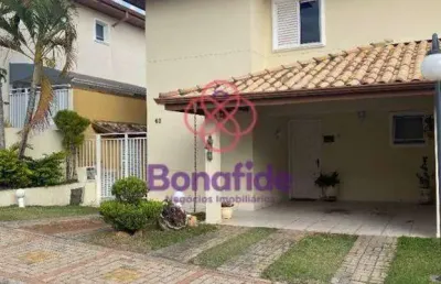 Casa residencial à venda, recanto quarto centenário, jundiaí - ca0004.