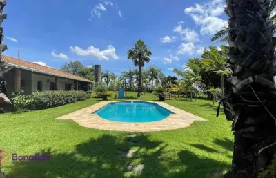 Chácara com 3 dormitórios para alugar, 145000 m² por r$ 8.700,00/mês - rio acima - jundiaí/sp
