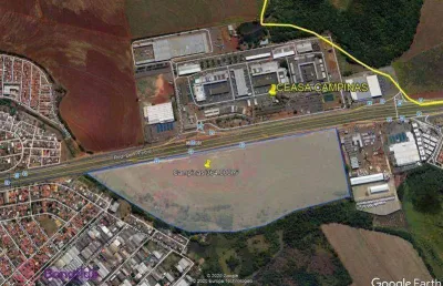 Área à venda, 363644 m² por r$ 200.000.000,00 - jardim santa mônica - campinas/sp