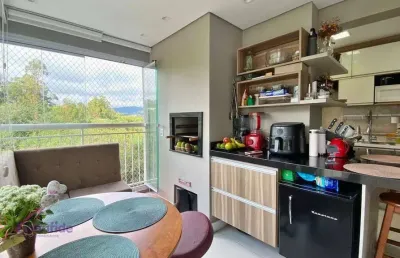 Apartamento com 2 dormitórios para alugar, 70 m² por r$ 5.237,00 - jardim ana maria - jundiaí/sp