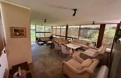 Casa com 5 dormitórios à venda, 450 m² por r$ 3.500.000 - chácara malota - jundiaí/sp