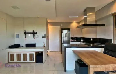 Apartamento com 1 dormitório para alugar, 56 m² por r$ 6.044,00/mês - centro - jundiaí/sp