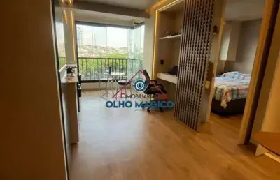 Apartamento studio centro de osasco - 1 dormitório - mobiliado