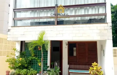 Casa triplex 206,22 m² 6 suites garagens condominio fechado e pituaçu