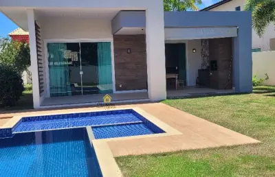 Casa em condomínio fechado com 3 quartos à venda na Estrada Coco, Km 36, 36, Barra do Jacuípe, Camaçari