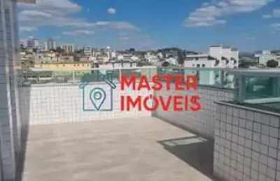 Cobertura com 4 quartos à venda na rua maria da conceição hilário, vera cruz, contagem por r$ 789.000