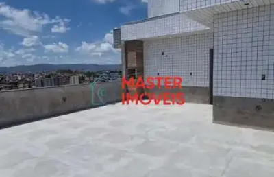 Cobertura com 3 quartos à venda na rua marselha, santa cruz industrial, contagem por r$ 835.000