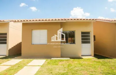 Casa condomínio 2 dorms, alpes de sorocaba, sorocaba r$ 225 mil