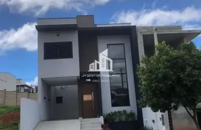Sobrado de condomínio com 3 quartos, residencial bosques dos ipês, tatuí - r$ 850 mil, cod: 763