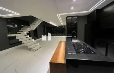 Casa de condomínio à venda no recreio dos bandeirantes, rio de janeiro, 5 quartos (suítes), salão, cozinha completa, 5 vagas, piscina, áreas gourmet
