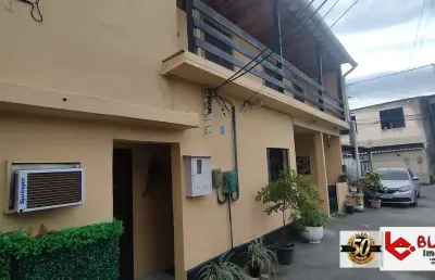 Sobrado  com 4 quartos com varanda e suite em vila resid. em santa cruz- rj