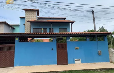Casa  com 4 quartos, piscina e área gormet no jardim bela vista, rio das ostras, rj