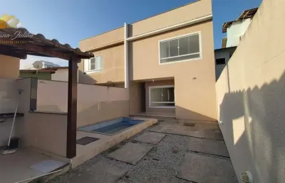 Casa duplex com sala 4 quartos sendo 3 suites no bairro recreio em rio das ostras rj
