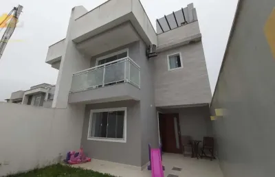 Casa triplex com 2 suítes a venda no bairro residencial rio das ostras.