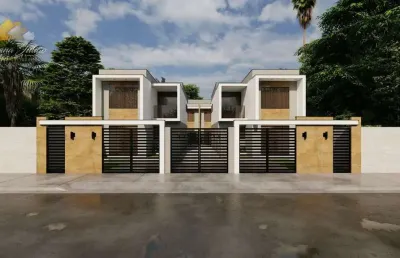 Casa duplex com 3 quartos sendo 2 suítes a venda no bairro jardim bela vista em rio das ostras rj