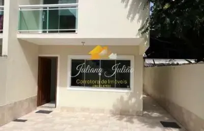 Casa duplex com 2 suítes, à venda, em cidade praiana, rio das ostras, rj