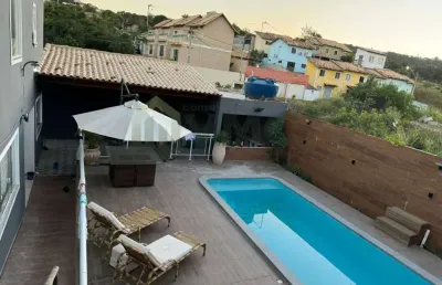 Casa para venda em armação dos búzios, rasa, 4 dormitórios, 2 suítes, 4 banheiros, 2 vagas
