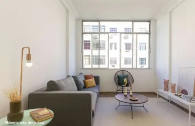 Apartamento para venda em rio de janeiro, laranjeiras, 2 dormitórios, 1 banheiro, 1 vaga