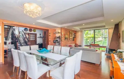 Casa em condomínio fechado com 4 quartos à venda na avenida da cavalhada, 5205, cavalhada, porto alegre por r$ 3.200.000