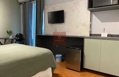Flat com 1 quarto à venda na Avenida Sabiá, --, Moema, São Paulo
