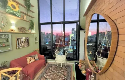 Maravilhoso apartamento com 105m², 2 dormitórios sendo 2 suíte.