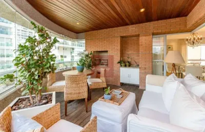 Apartamento com 3 quartos à venda na rua araguari, --, moema, são paulo, 243 m2 por r$ 4.990.000