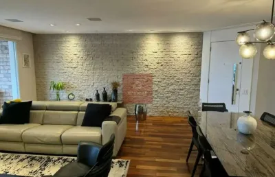 Totalmente mobiliado! 3 suítes, 3 vagas e com 118m² - campo belo
