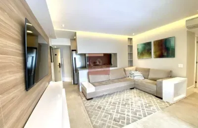 Itaim bibi 80m 2dorms 1suíte 2vagas mobiliado predio novo