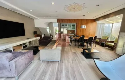 Casa em condomínio fechado em moema para locação 3dorms 2suítes 2vagas com churrasqueira e piscina