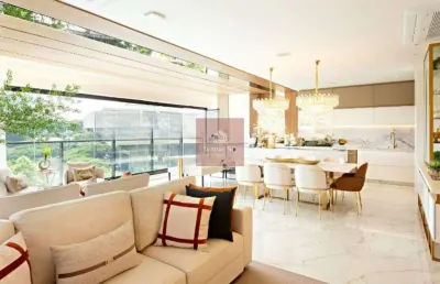Excelente apartamento com 171m², 3 dormitórios, sendo 3 suítes e 3 vagas.