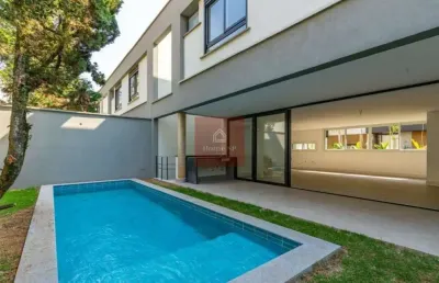 Casa em condomínio fechado no alto da boa vista 367m² 4suites 4vagas  com piscina