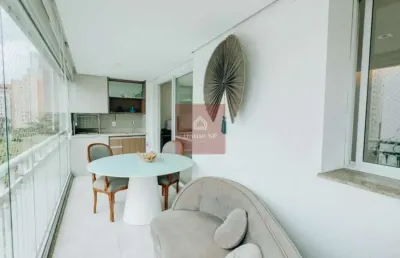 Apartamento com 3 dormitórios, 3 suíte, 2 vagas e com 143m² - moema