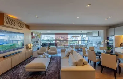 Apartamento tipo para venda em indianópolis com 3 quartos, sendo 3 suítes, 163m²