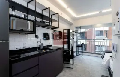 Id home & lifestyle - studio com 21m² - moema pássaros.