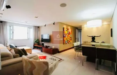Itaim bibi 120m² 3dorms 1suite 1vaga de garagem mobiliado