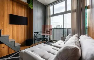 Apartamento com 1 quarto à venda na Alameda dos Arapanés, --, Moema, São Paulo